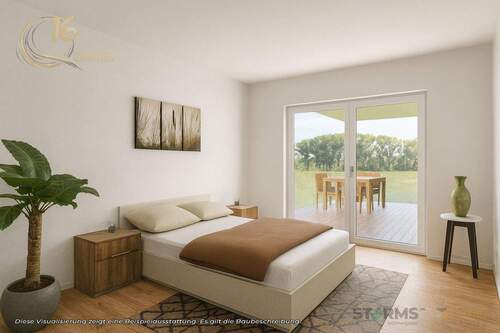 Schlafzimmer - 2 Zimmer Etagenwohnung in Übach-Palenberg