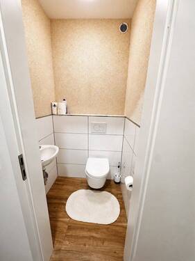 Gäste WC - 3 Zimmer Etagenwohnung in Rülzheim