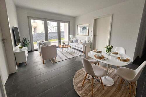 Wohnbeispiel Wohn- und Esszimmer - 4 Zimmer Etagenwohnung in Dillingen