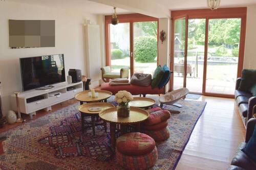 Wohnen EG - 7 Zimmer Bauernhaus, Landhaus in Philippsburg