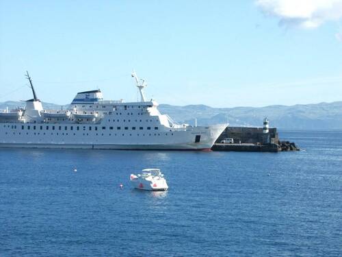 Hafen Cais do Pico in Sao Roque - 