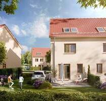 Doppelhaus mit Dachgeschoss zum Selbstausbau am Störmthaler See - Großpösna