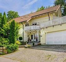 Traumhaftes Anwesen mit Einliegerwohnung und Panoramablick (Architektenhaus) - Vilshofen Ratzing