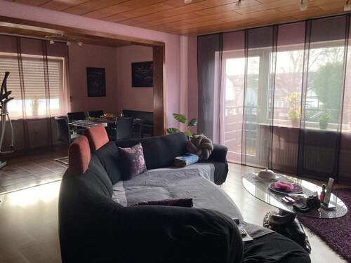 Wohnzimmer 3 - Etagenwohnung mit 105,00 m&sup2; in Hemsbach zum Kaufen