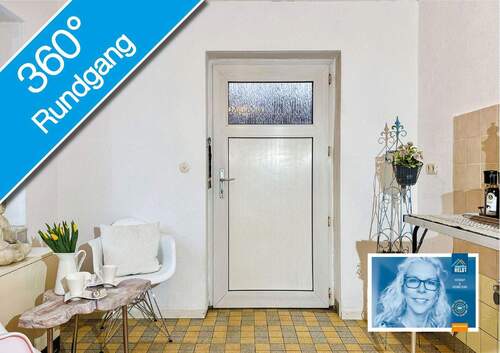 Küche mit Gartenzugang - 