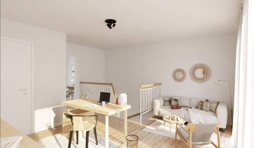 Ausgebautes Studio mit angrenzender Dachterrasse - Modernes Reihenhaus mit kleinem Garten direkt im Stadtzentrum