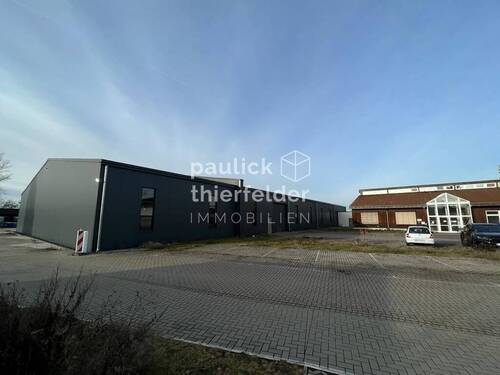 Außenansicht - Lager-, Büro- und Produktionsflächen in Dessau nähe B185