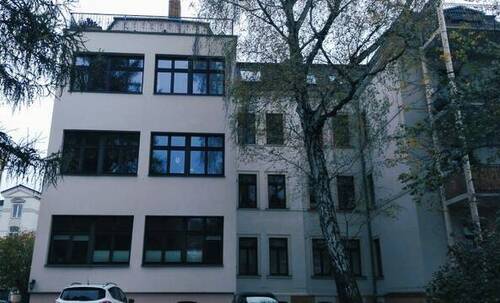 Hinteransicht - 4 Zimmer Etagenwohnung in Leipzig