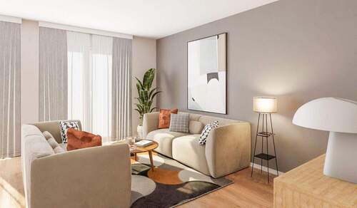 Offener Wohnbereich - Familienfreundliche Doppelhaushälfte inklusive Grundstück