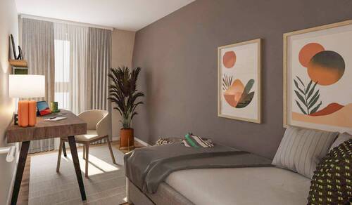 Gemütliches Gästezimmer - 6 Zimmer Doppelhaushälfte zum Kaufen in Schönwalde-Glien