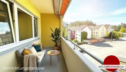 Sonniger Balkon! - 3 Zimmer Etagenwohnung in Zirndorf