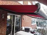 Terrasse mit elektrischer 12 m2 Markise - 