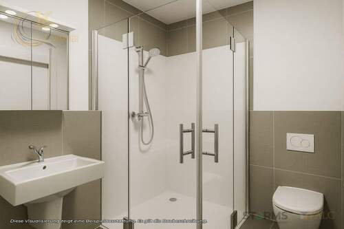 Badezimmer - Etagenwohnung mit 85,70 m&sup2; in Übach-Palenberg zum Kaufen