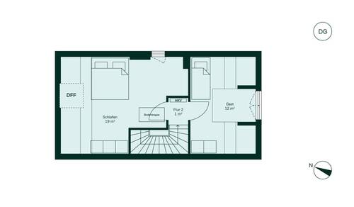 Großzügiges Dachgeschoss - 