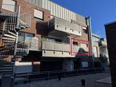 Rückansicht mit Balkon - 