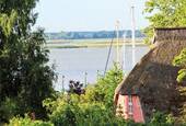 Blick auf Borner Hafen - 