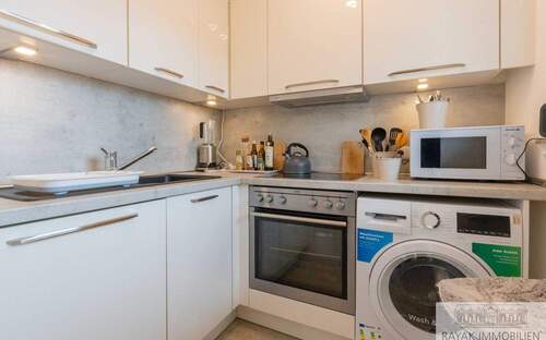 Küche - Etagenwohnung mit 39,00 m² in Düsseldorf Benrath zur Miete