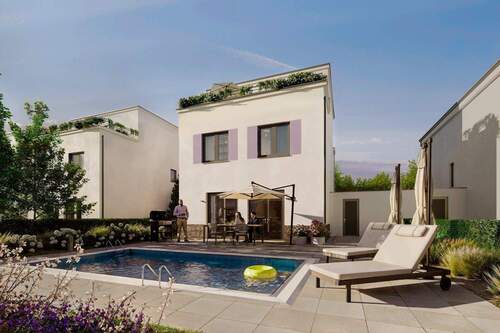 Energieeffiziente Häuser mit Wärmepumpe - 