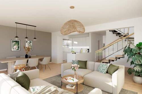 Lichtdurchflutete Wohnbereiche dank bodentiefer Fe - 5 Zimmer Einfamilienhaus in Berlin