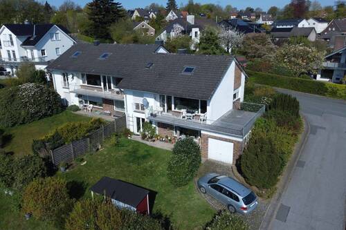 Gartenansicht - 4 Zimmer Doppelhaushälfte zum Kaufen in Tecklenburg