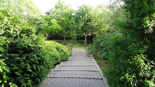 Blick von der Terrasse - Einfamilienhaus mit 500,00 m&sup2; in Pellworm zum Kaufen