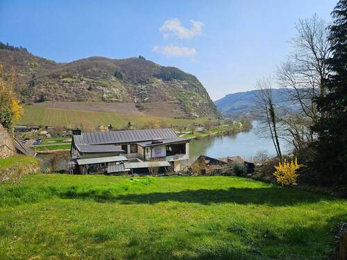 Ausblick vom Grundstück - 