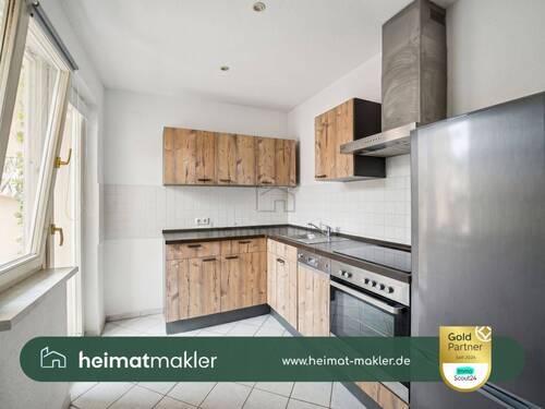 Küche - Etagenwohnung mit 56,80 m&sup2; in Leipzig zum Kaufen