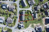 Aufsicht Umgebung 6 umrandet - Doppelhaushälfte mit 129,70 m&sup2; in Tecklenburg zum Kaufen