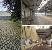 Warmhalle im Gewerbegebiet Wachau, Büro, Lager, Produktion u.a., Rolltore, 12 SP mgl. - Leipzig Dölitz-Dösen