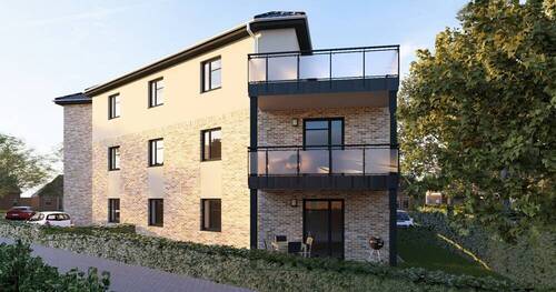 Bild 1 - RESERVIERT - Dachgeschoss-Eigentumswohnung mit Balkon in einem projektierten Mehrfamilienhaus