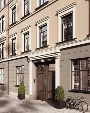 Hauseingang - 8 Zimmer Etagenwohnung zum Kaufen in München