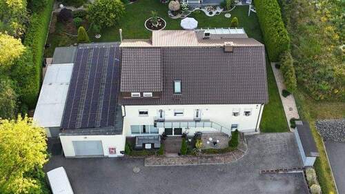 Draufsicht - 6 Zimmer Einfamilienhaus in Reichenbach