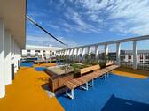 Dachterrasse im Haus A - 