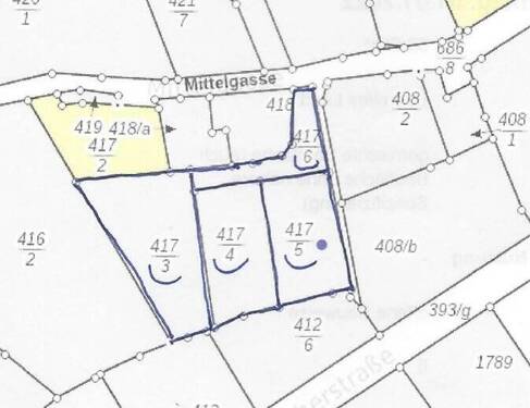 Lageplan - Flurkarte - 