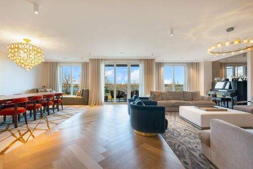 Wohnzimmer - 3 Zimmer Etagenwohnung in Hamburg