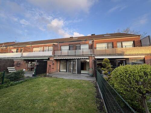 Rückansicht - 4 Zimmer Reihenmittelhaus zum Kaufen in Krefeld