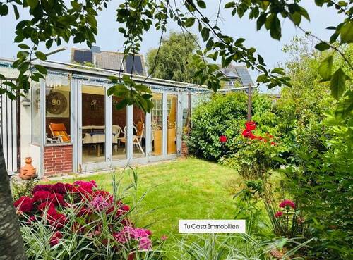 Garten - 1 Zimmer Einfamilienhaus zum Kaufen in Norderney