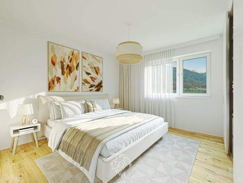 Schlafzimmer - Eleganz trifft Funktionalität: Ihr neues Zuhause in exklusiver Bauweise; KFW-40 Förderung