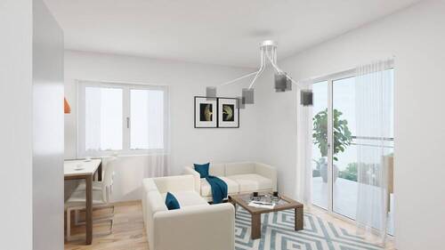 Bild 3 - 2 Zimmer Etagenwohnung in Steinfeld (Oldenburg)