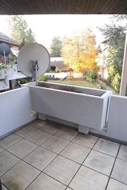 Balkonblick ins Grüne - 