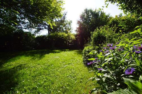 Garten (Sommer) - 5 Zimmer Einfamilienhaus zum Kaufen in Schkeuditz