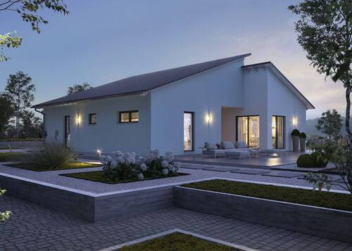 Hausansicht - Bungalow mit 142,00 m&sup2; in Hirrlingen zum Kaufen