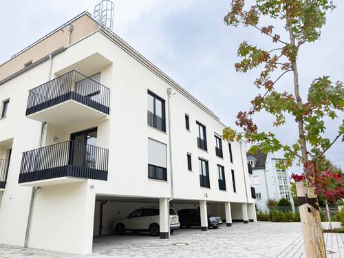 Hausansicht - Bezugsfertige Eigentumswohnungen in der Maxhütter Straße Burglengenfeld - Whg. A.07