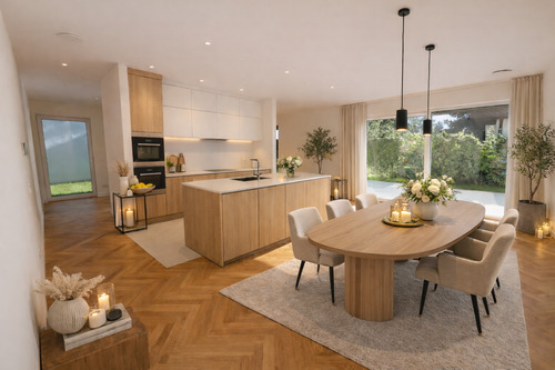 Küche_virtuell möbliert - PROVISIONSFREI: Ein Zuhause zum Ankommen, Erleben und Genießen