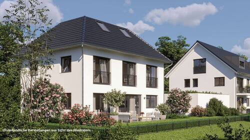 Visualisierung Neubau - 7 Zimmer Einfamilienhaus zum Kaufen in München