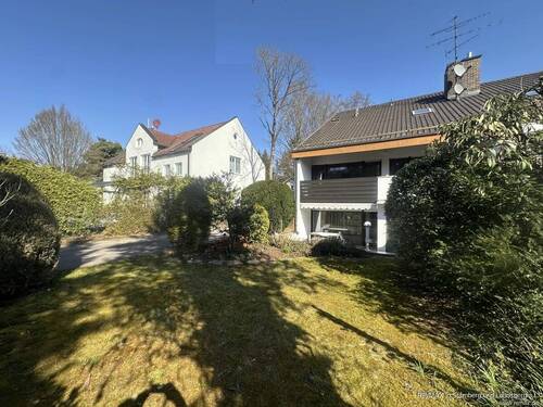 Garten - Architekten Doppelhaushälfte zum Modernisieren