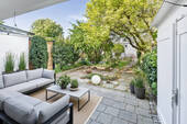 Terrasse KI Möblierungsvorschlag - 5 Zimmer Reihenmittelhaus in Ismaning