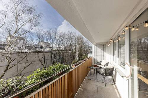 Balkon - Einrichtungsbeispiel - 3 Zimmer Etagenwohnung in München