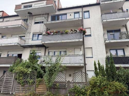 Rückansicht - gemütliche 2-Zimmer-Wohnung in zentraler Lage von Osnabrück
