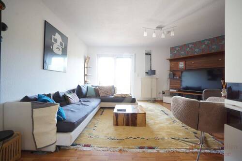 Wohnzimmer - Etagenwohnung mit 66,70 m&sup2; in Osnabrück zum Kaufen
